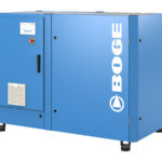 Oljesmord skruvkompressor från Boge