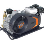 Bensindriven högtryckskompressor från Bauer