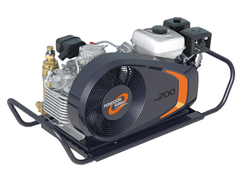 Bensindriven högtryckskompressor från Bauer