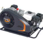 Bensindriven högtryckskompressor från Bauer