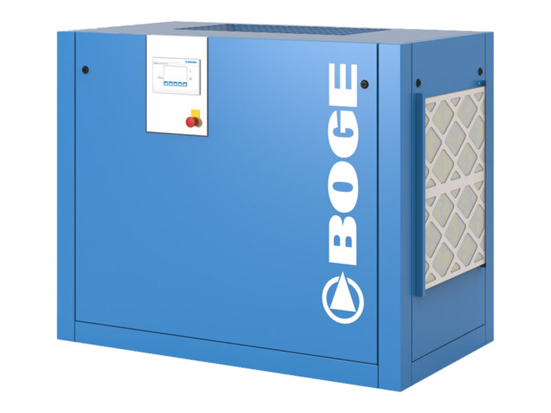 Oljesmord skruvkompressor från Boge