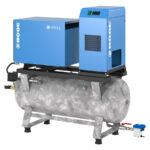 Oljesmord kolvkompressor från Boge