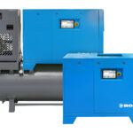 Oljesmord skruvkompressor från Boge